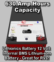 Lithium ion batteries for all makes of RVs, boats, dump trucks, earth moving equipment, waste recyclers and more...